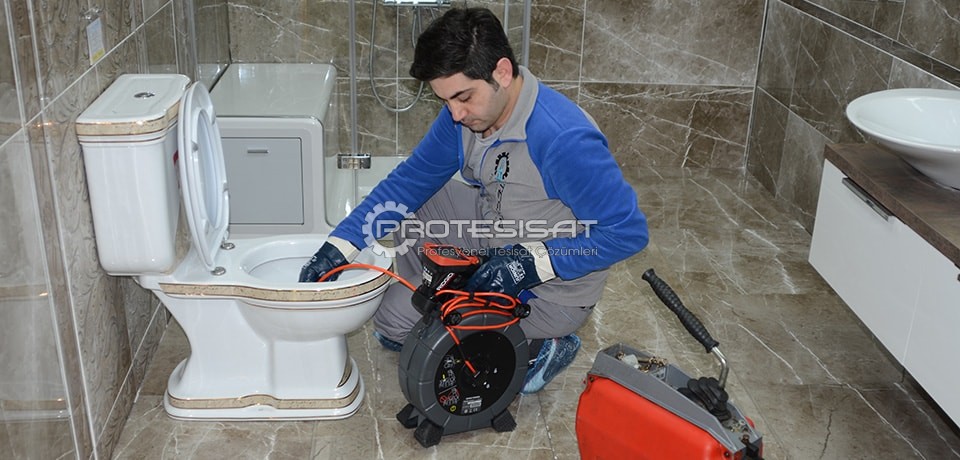 Tuvalet tıkanıklığı açma hizmeti